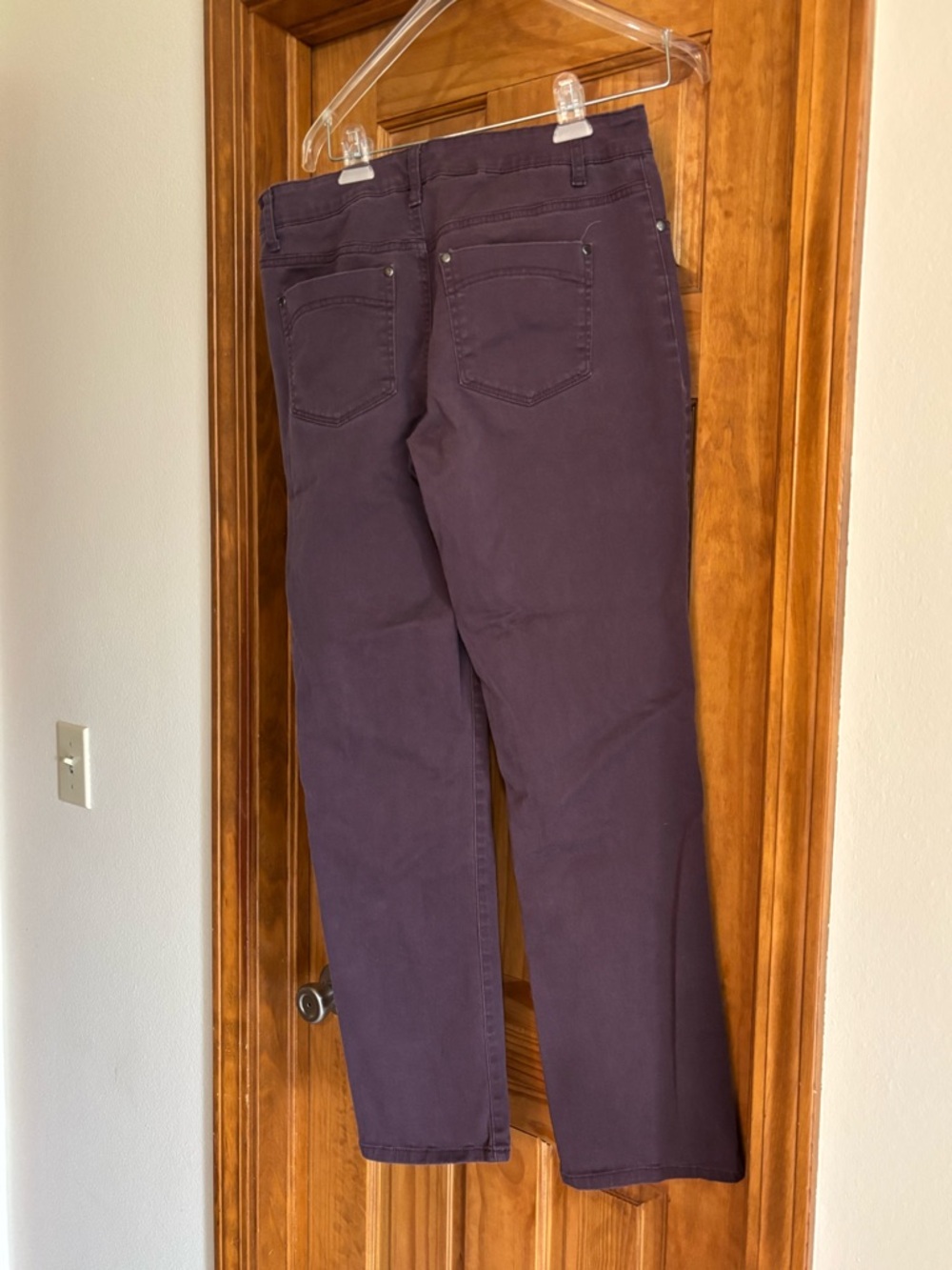 Bandolino Women’s purple Straight-Leg Jeans - Picture 14 of 15